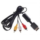 Cabo de audio e video para PS2