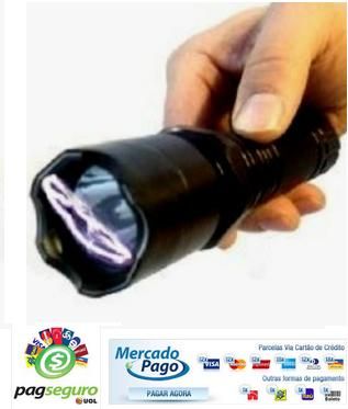 Arma de choque e lanterna