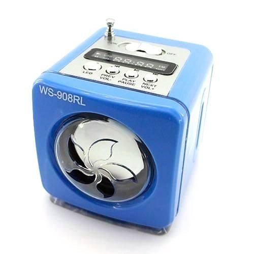 Caixa de som Mp3 com entrada para Pendrive e Cartão de mem